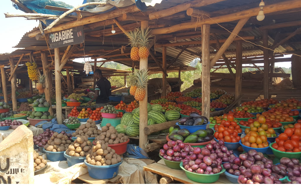 Local Market experience during Kenya and Rwanda Safari