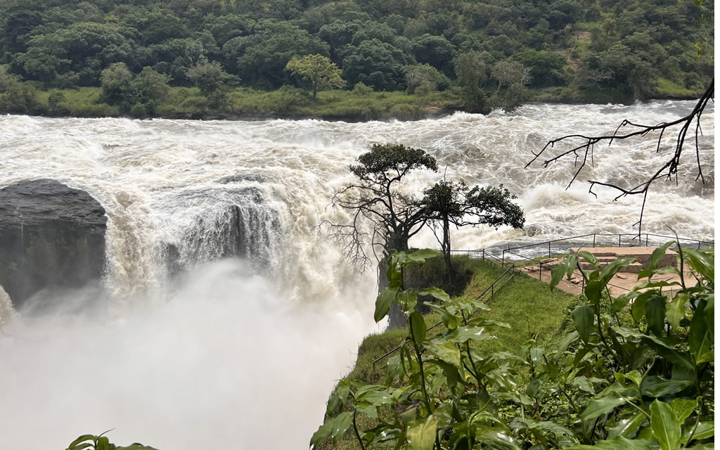 Visit to the world's most powerful falls, Murchison falls during the Big 5 Safari in Murchison Falls National Park.